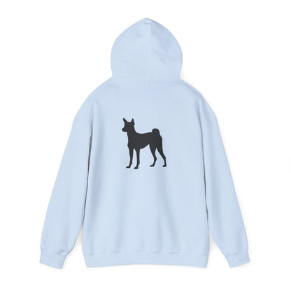 Basenji Silhouette Unisex Hoodie