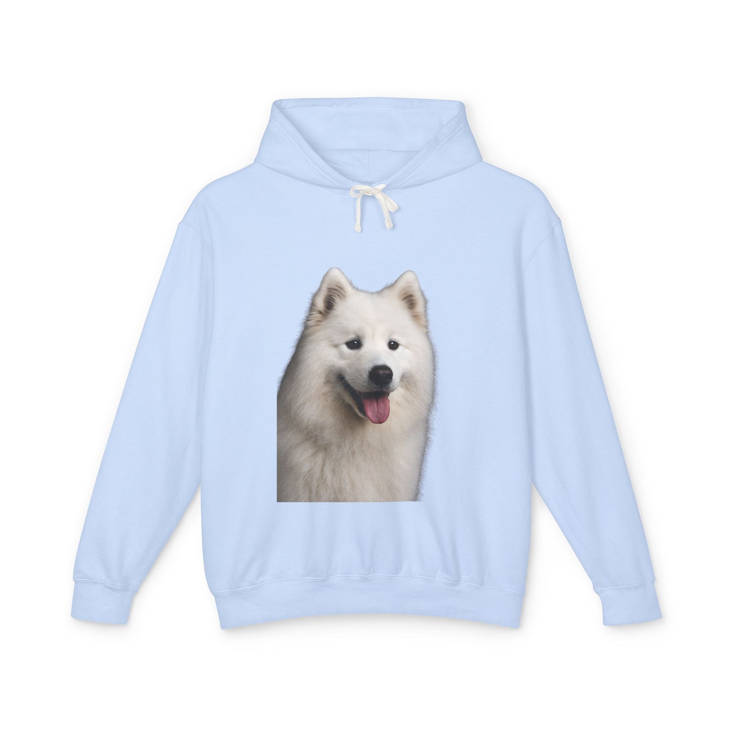 Samoyed Head Unisex Lightweight Hoodie