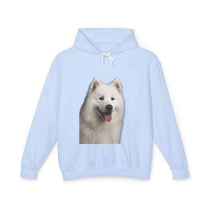 Samoyed Head Unisex Lightweight Hoodie