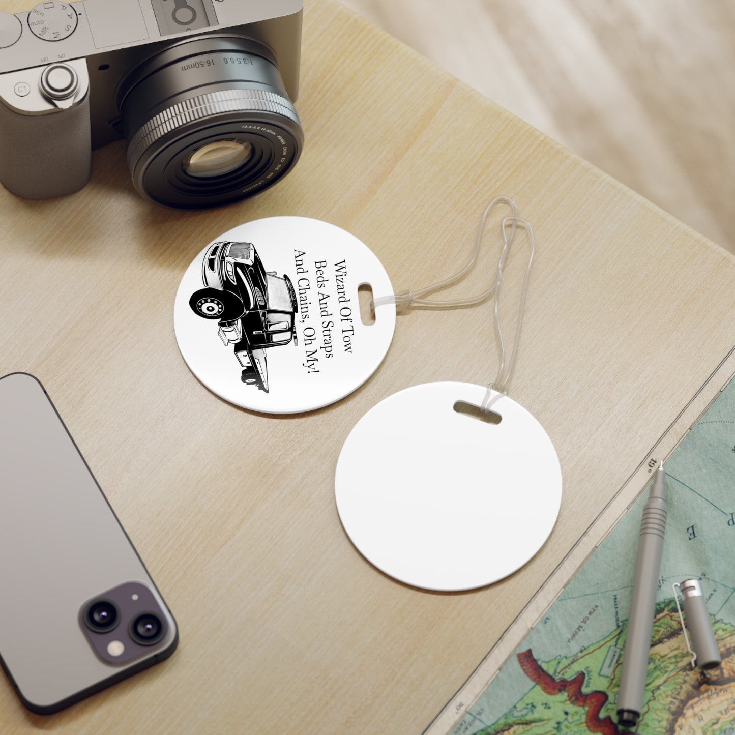 Wizard Of Tow Luggage Tag