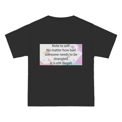 Note To Self Men's Short-Sleeve Crewneck Tee