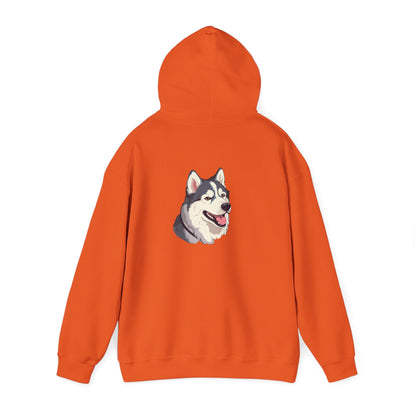 Malamute Head Unisex Hoodie