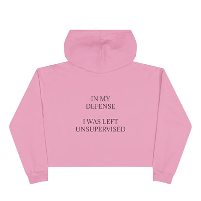 Unsupervised Women's Crop Hoodie