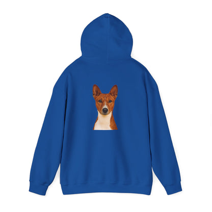 Basenji Head Unisex Hoodie