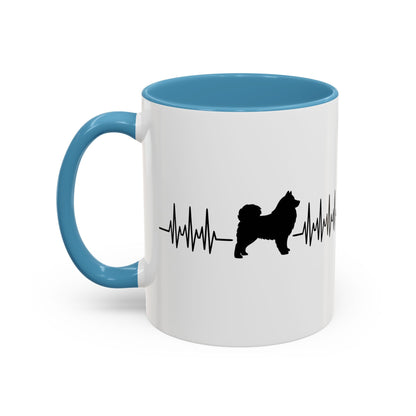 My Heart Beats For Samoyeds 2-Tone Coffee Mug