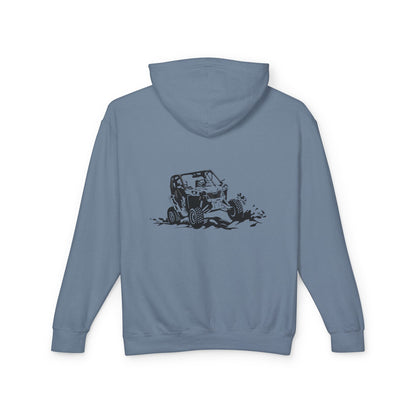 Slingin' Mud Side By Side Unisex Lightweight Hoodie