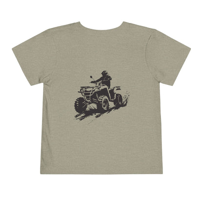 Slingin' Mud Quad Toddler Unisex Short Sleeve Crewneck Tee