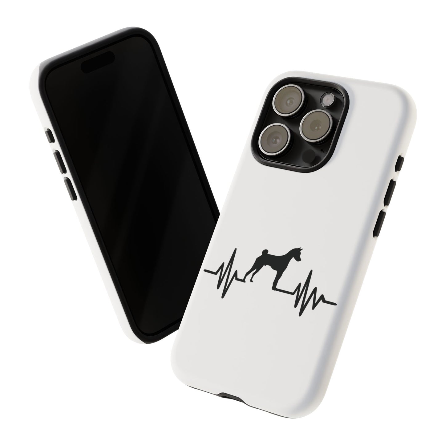 My Heart Beats For Basenjis iPhone Case