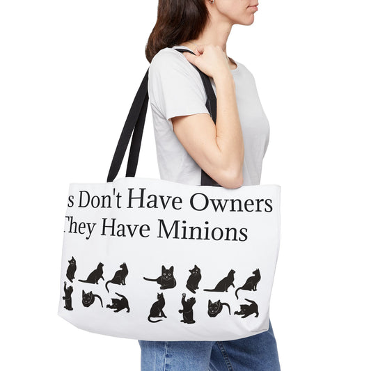 Cat Minions Weekender Tote Bag