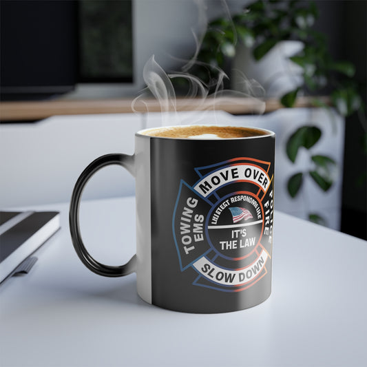 Let First Responders Live Color Changing Mug