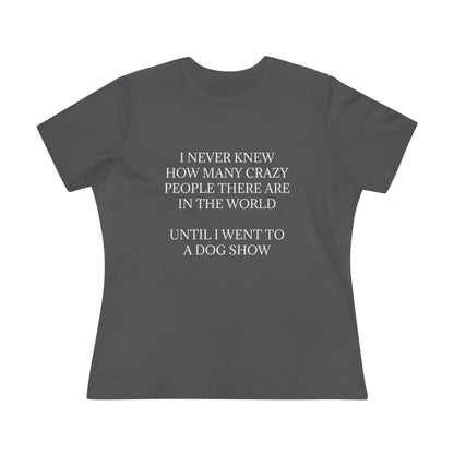 Never Knew Women's Short Sleeve Crewneck Tee