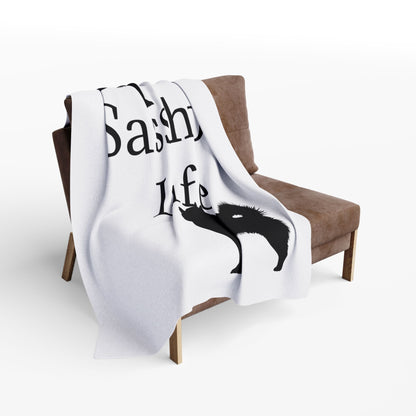 Sasshole Life Arctic Fleece Blanket