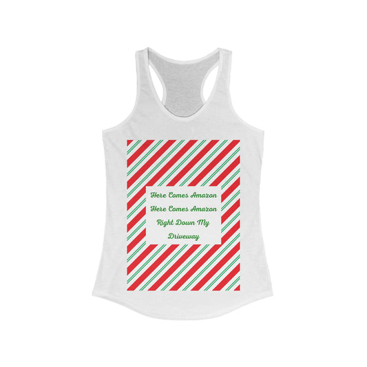 Here Comes Amazon Women's Racerback Tank