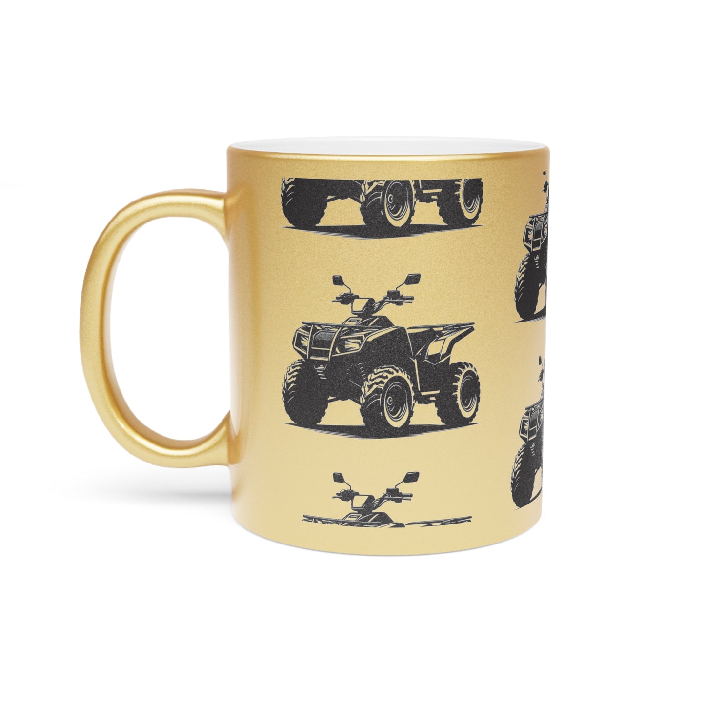 Off The Beaten Path Quad Metallic Coffee Mug