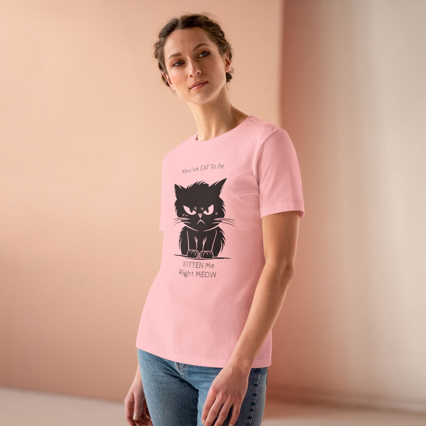 KITTEN Me Women's Short Sleeve Crewneck Tee
