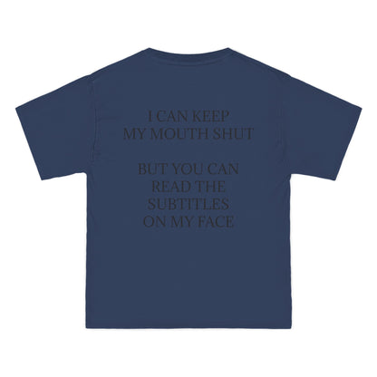 Subtitles Men's Short-Sleeve Crewneck Tee