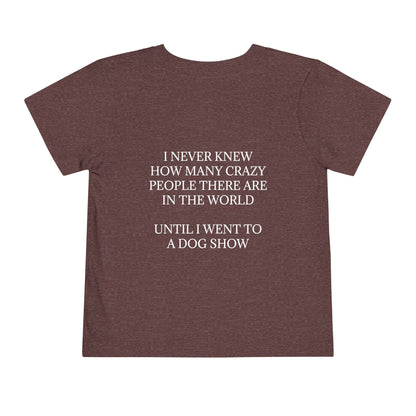 Never Knew Toddler Unisex Short Sleeve Crewneck Tee