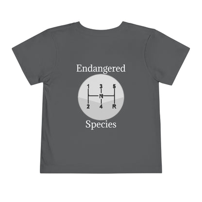 Endangered Species Toddler Unisex Short Sleeve Crewneck Tee