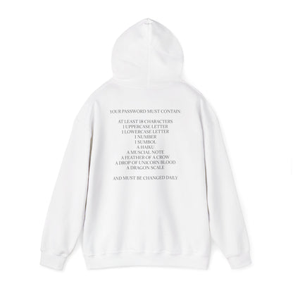 Password Unisex Hoodie