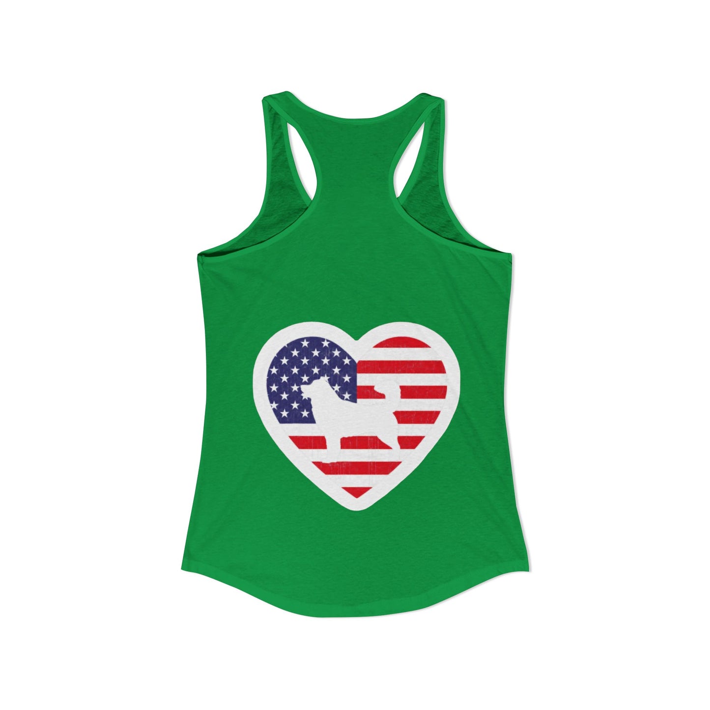 Malamute Flag Women's Racerback Tank