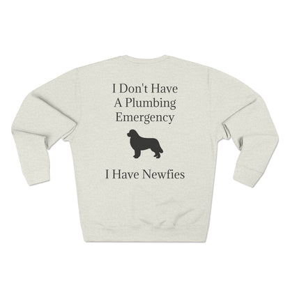 Plumbing Emergency Unisex Crewneck Sweatshirt