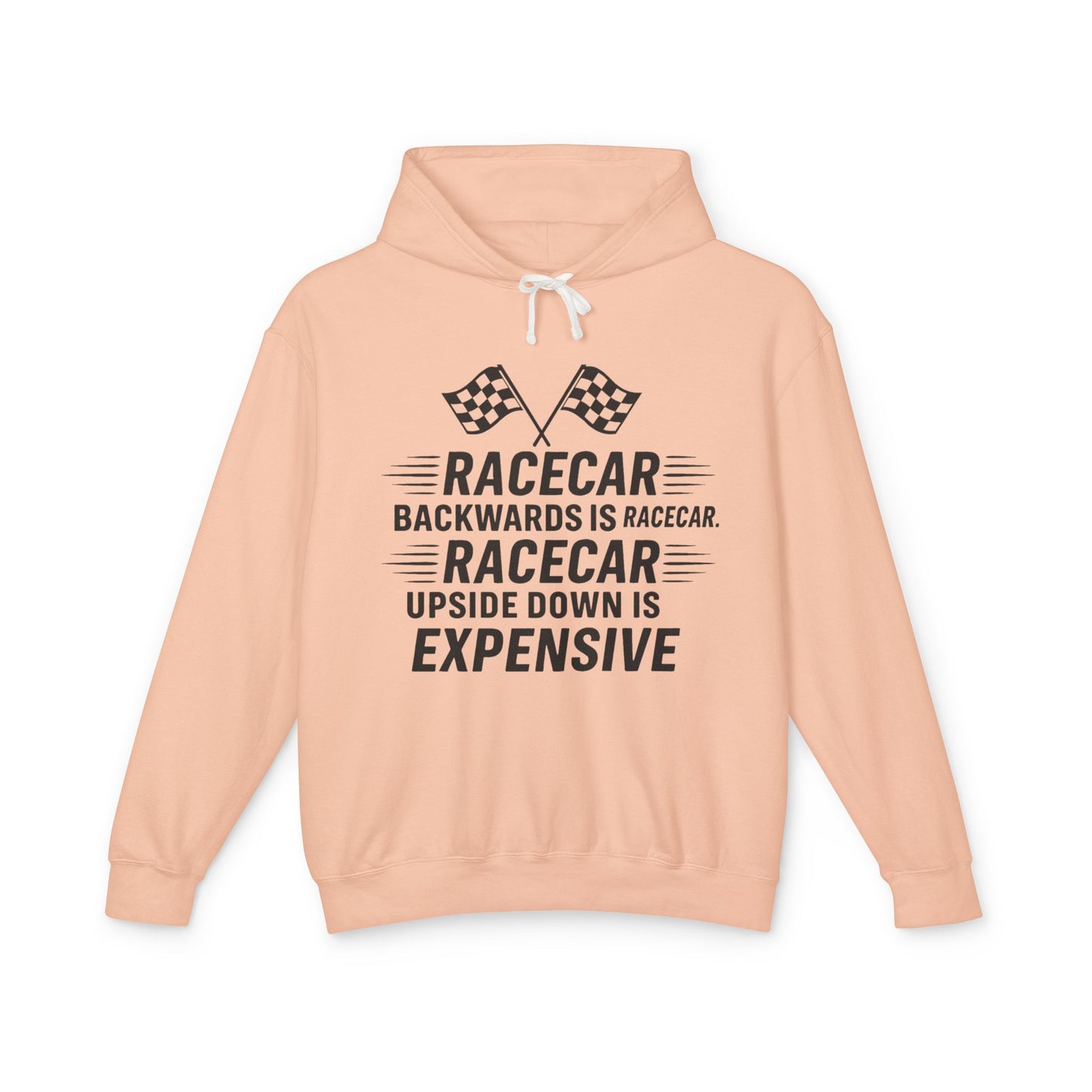 Racecar Backwards Unisex Lightweight Hoodie