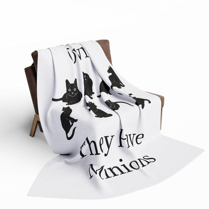 Cat Minions Arctic Fleece Blanket