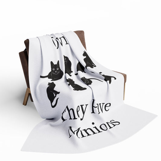 Cat Minions Arctic Fleece Blanket