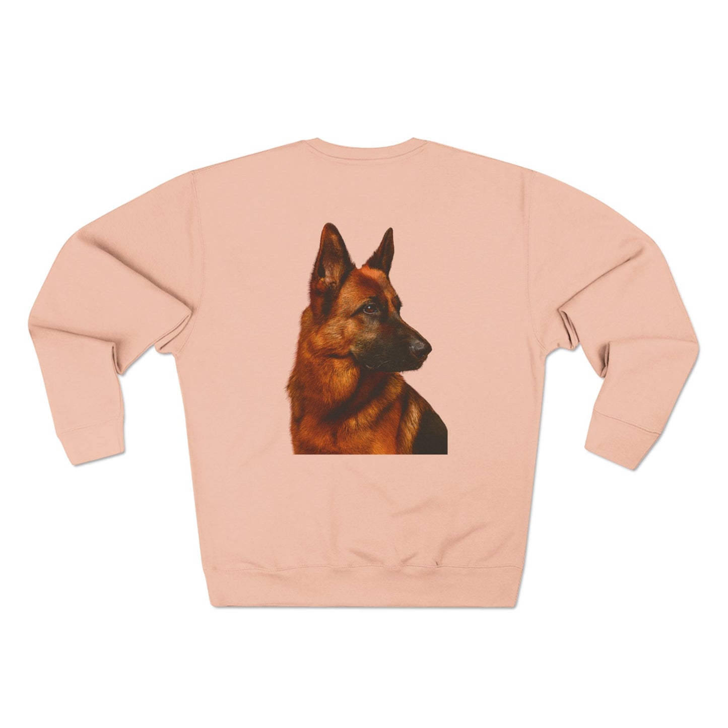 German Shepherd Head Unisex Crewneck Sweatshirt