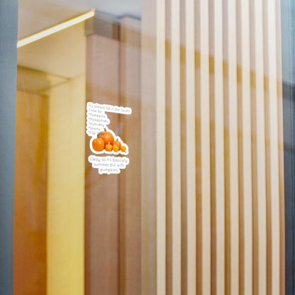 Fall In The South Vinyl Decal