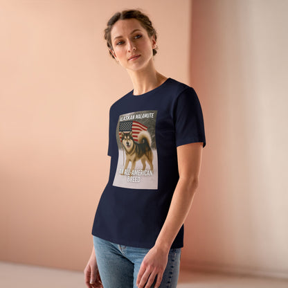 All-American Breed Women's Short Sleeve Crewneck Tee