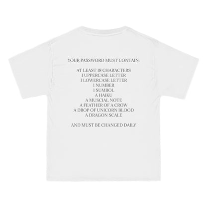 Password Men's Short-Sleeve Crewneck Tee