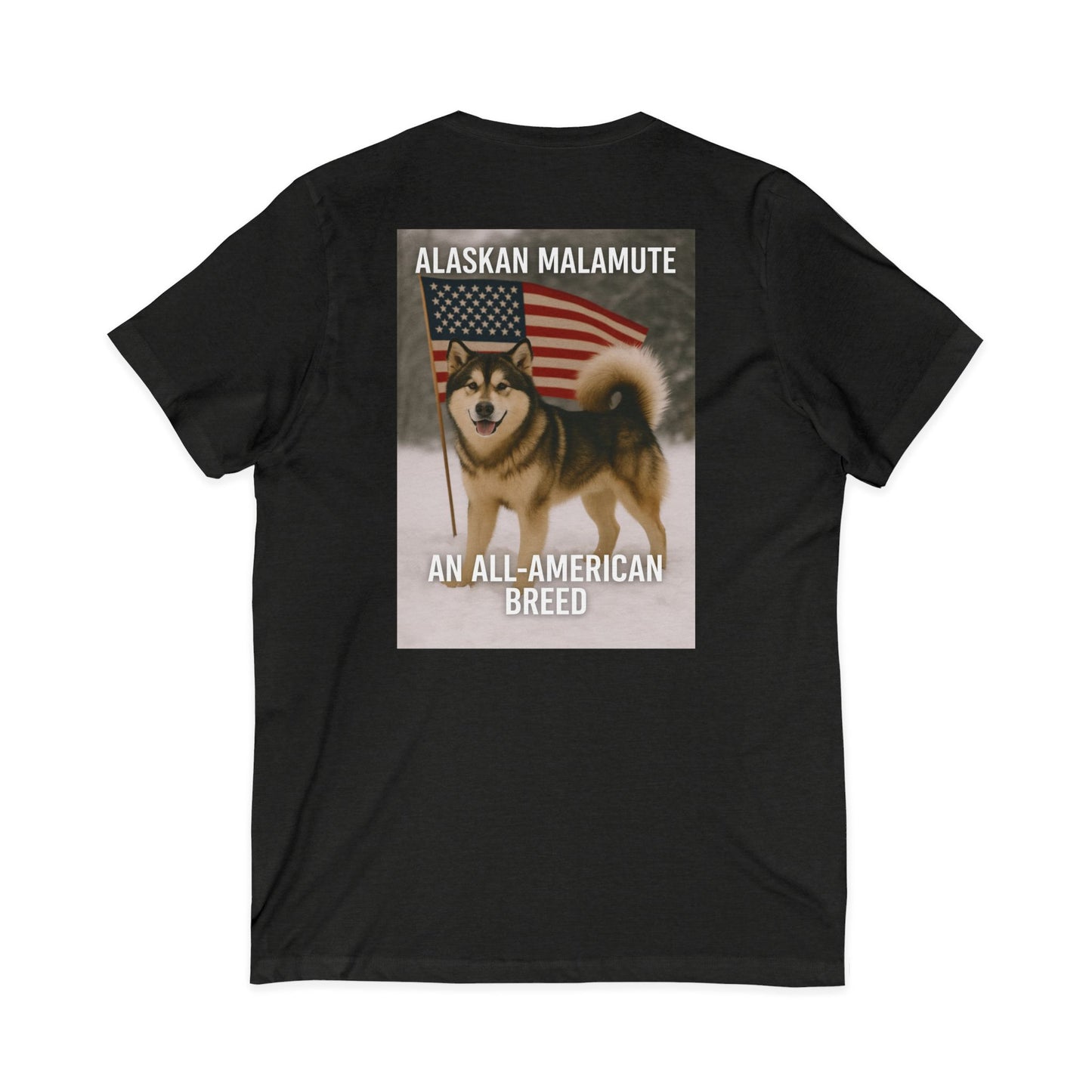 All-American Breed Unisex Short Sleeve V-Neck Tee