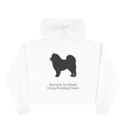 Clouds Women's Crop Hoodie