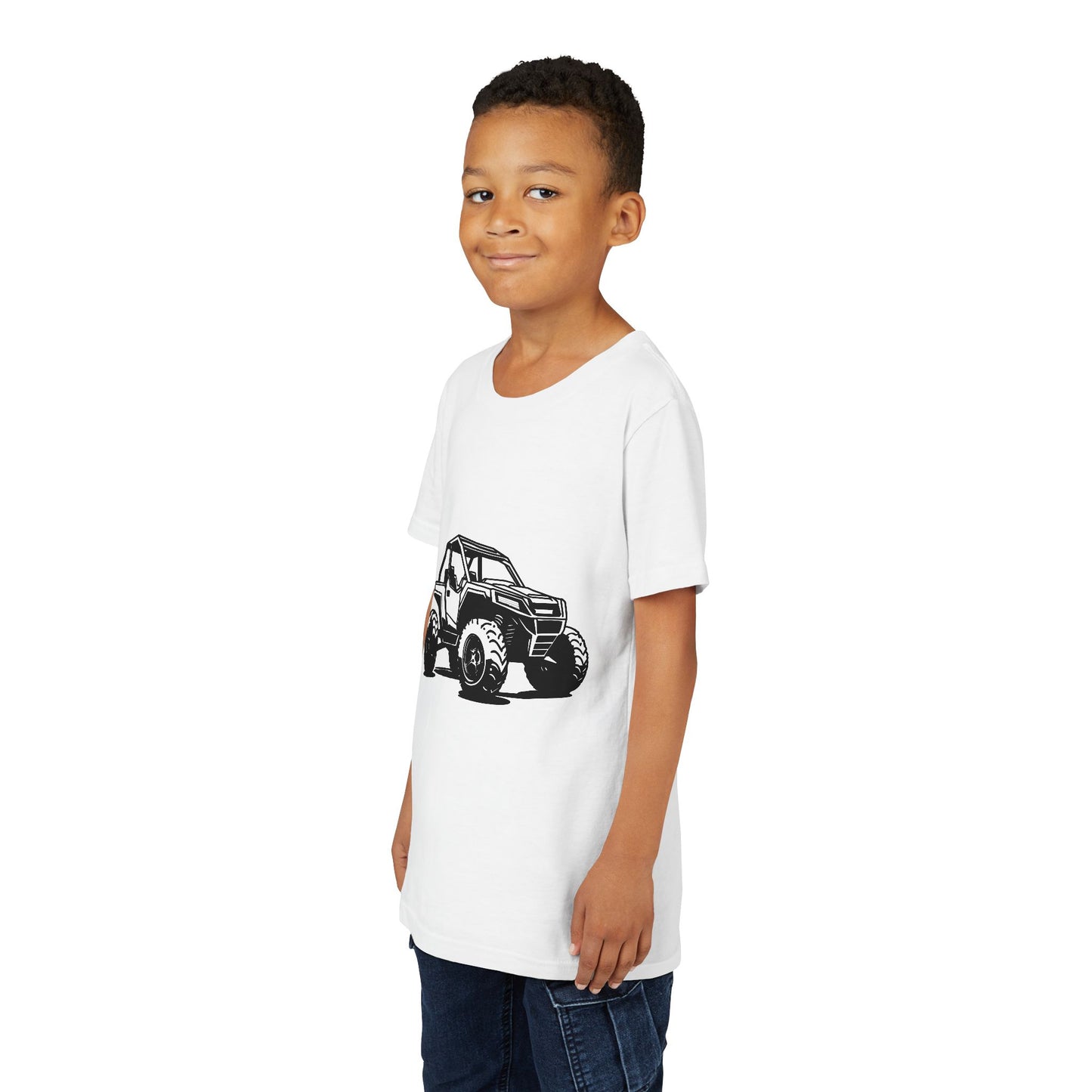 Off The Beaten Path Side By Side Youth Unisex Short Sleeve Crewneck Tee