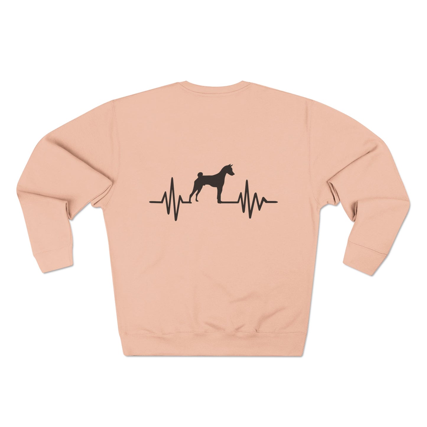 My Heart Beats For Basenjis Unisex Crewneck Sweatshirt