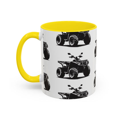 Off The Beaten Path Quad 2-Tone Coffee Mug