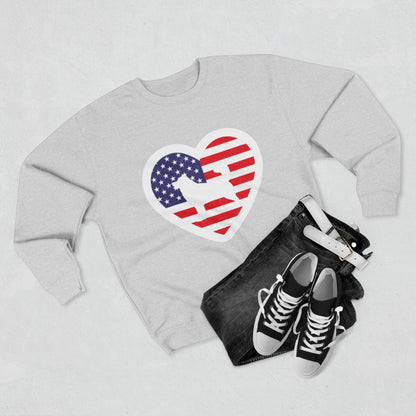 Malamute Flag Unisex Crewneck Sweatshirt