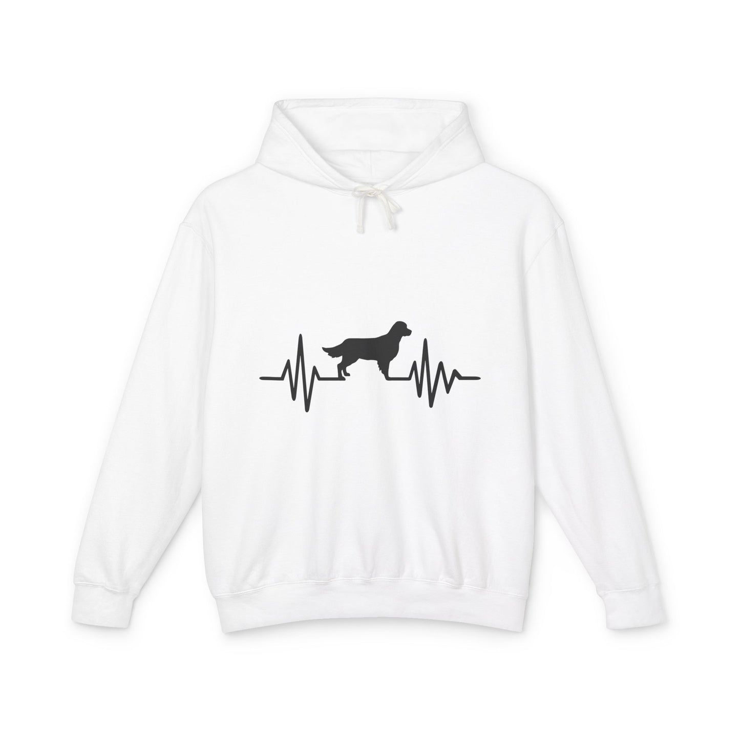My Heart Beats For Goldens Unisex Lightweight Hoodie