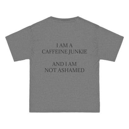 Caffeine Junkie Men's Short-Sleeve Crewneck Tee