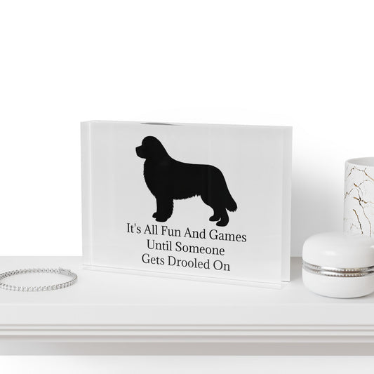 Fun And Games Acrylic Photo Block