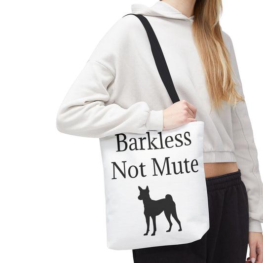 Barkless Not Mute Tote Bag