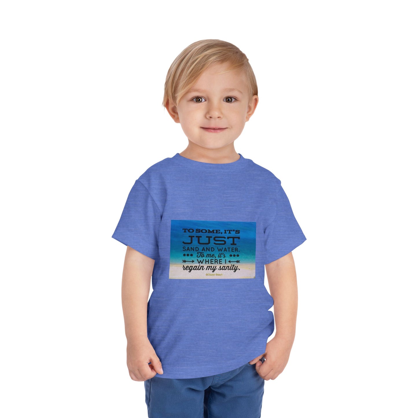 Dr. Beach Toddler Unisex Short Sleeve Crewneck Tee