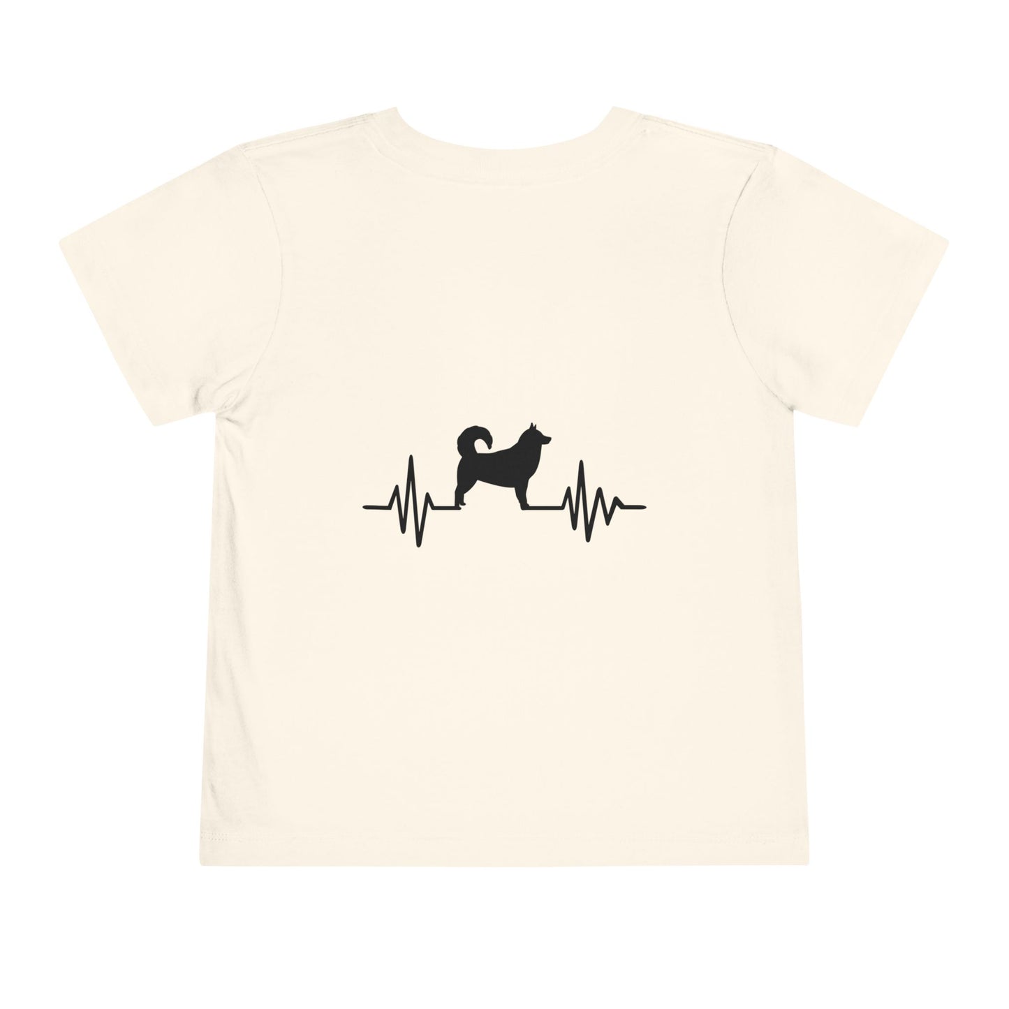 My Heart Beats For Malamutes Toddler Unisex Short Sleeve Crewneck Tee