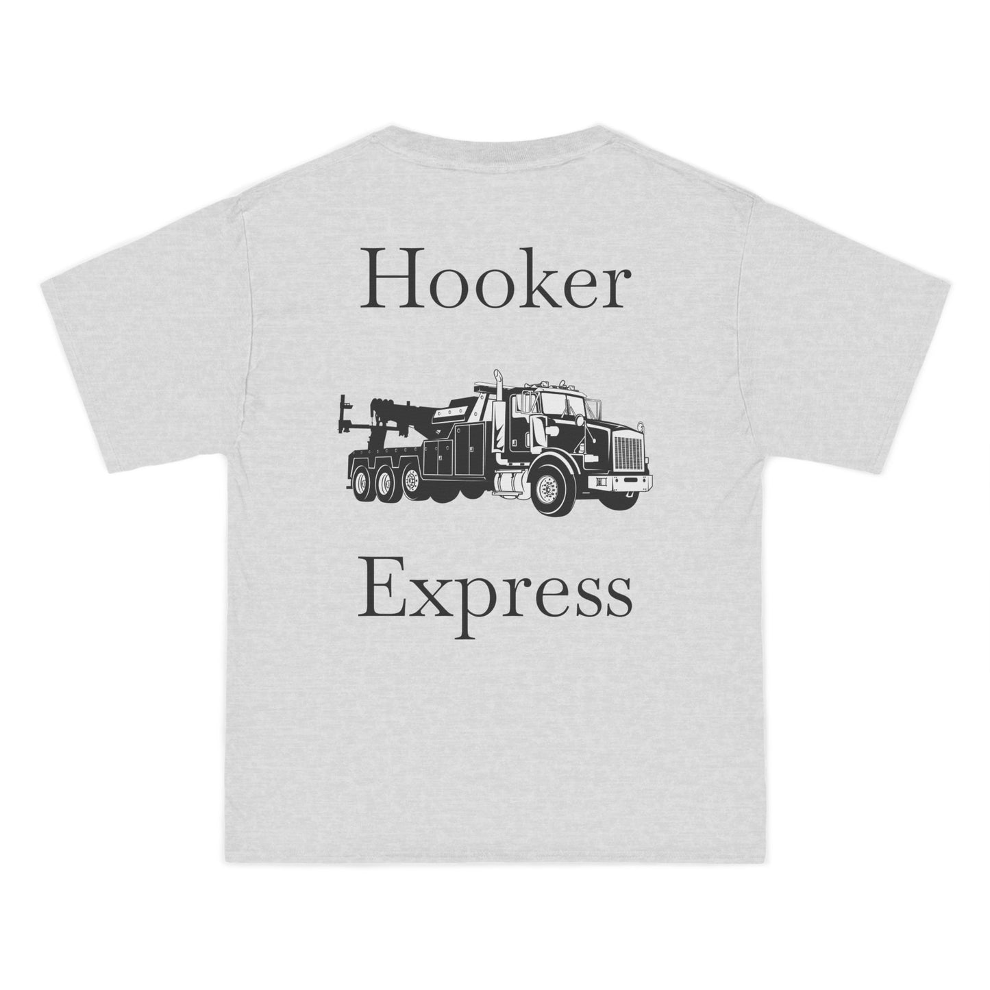 H**ker Express Heavy Tow Truck Men's Short-Sleeve Crewneck Tee