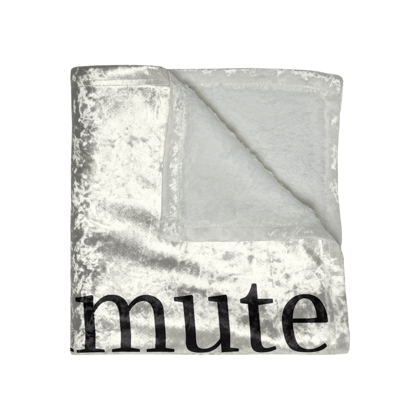 Malamute Mayhem Crushed Velvet Blanket