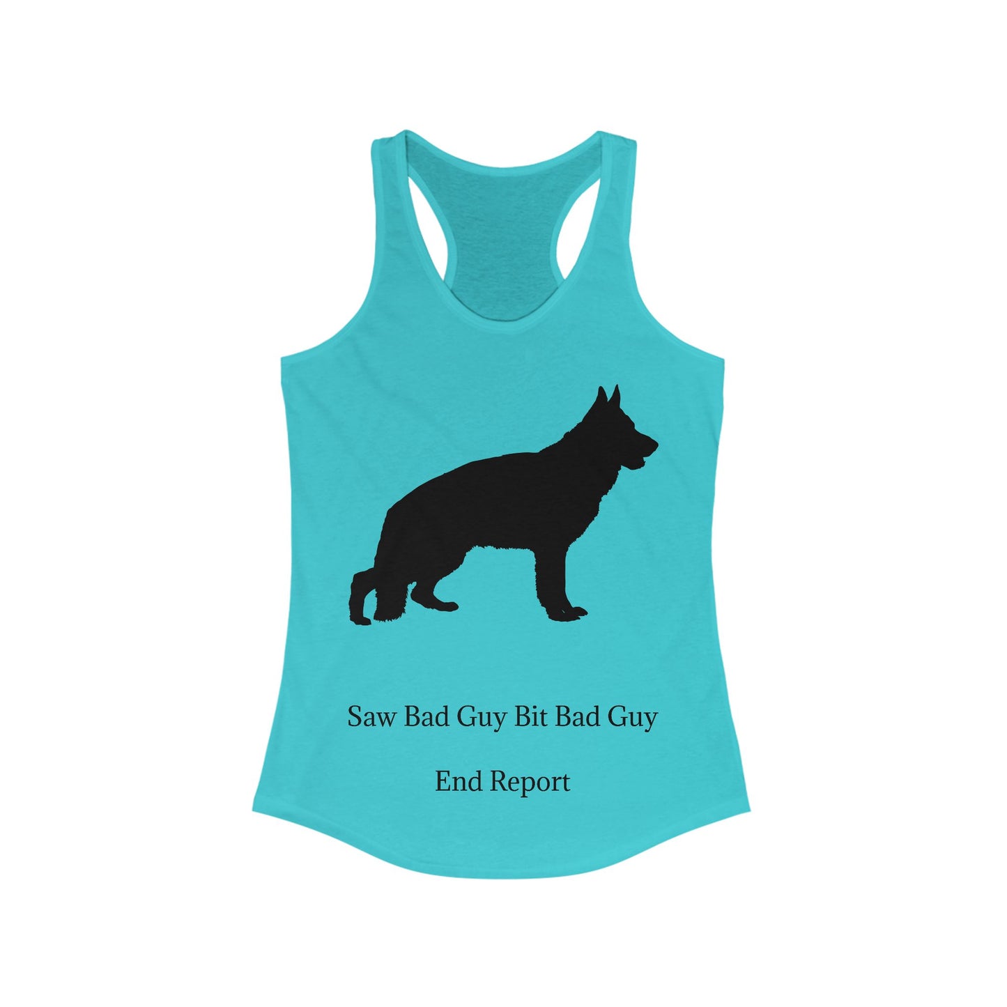 Bad Guy Women's Racerback Tank