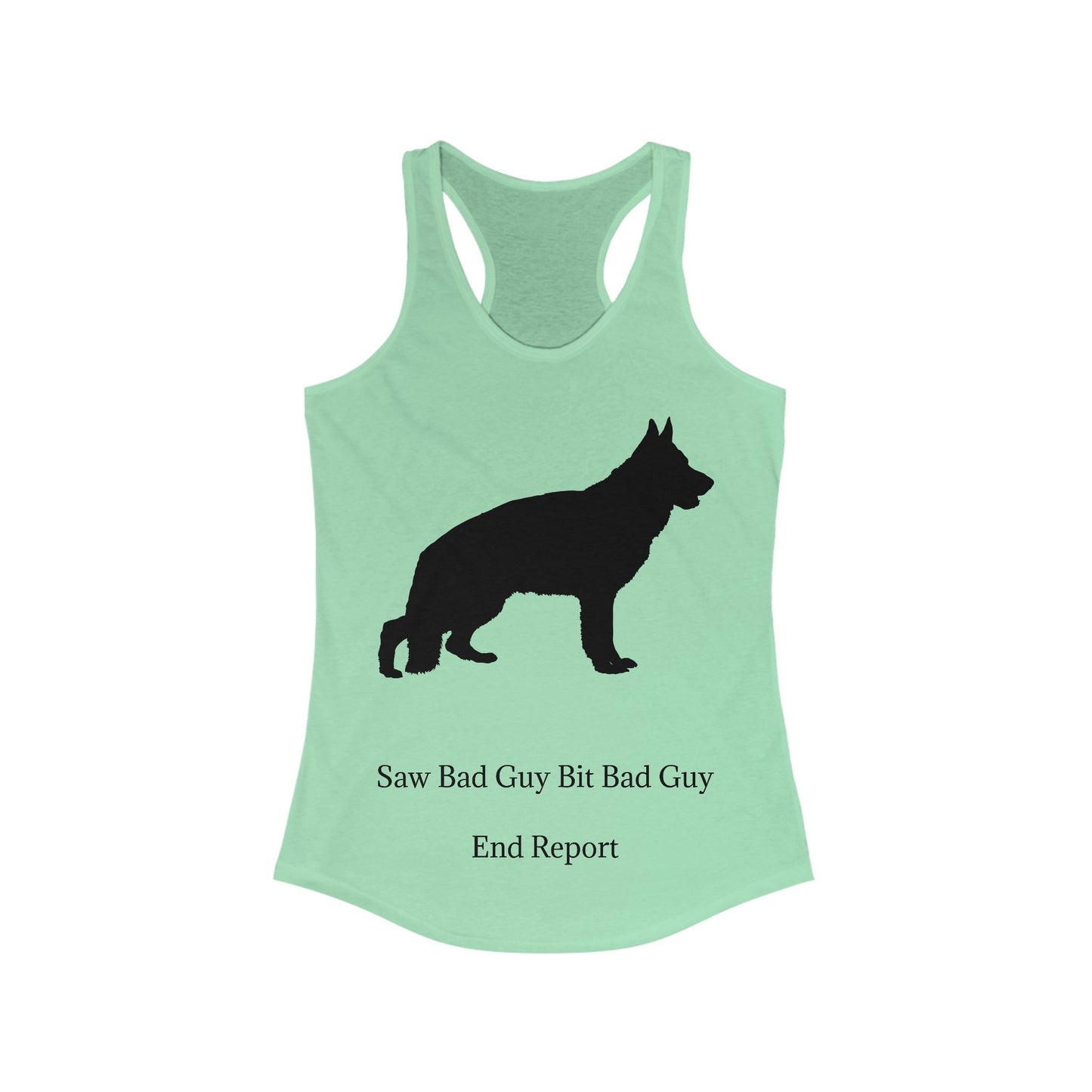 Bad Guy Women's Racerback Tank