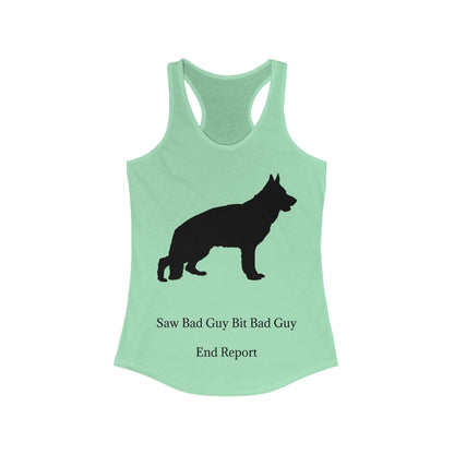 Bad Guy Women's Racerback Tank