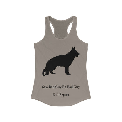 Bad Guy Women's Racerback Tank
